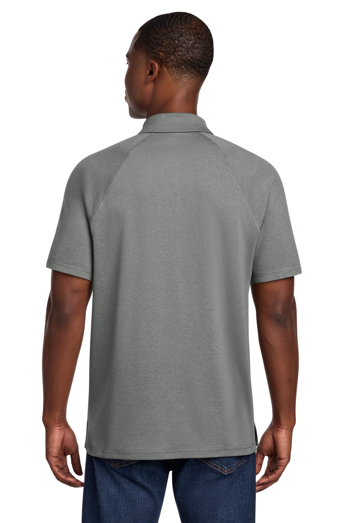 New Era Power Polo - Shadow Grey Heather