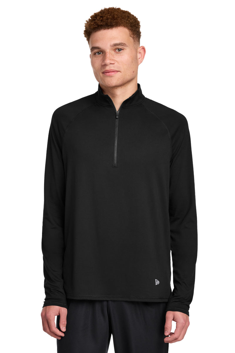 New Era Power 1/2-Zip - Black