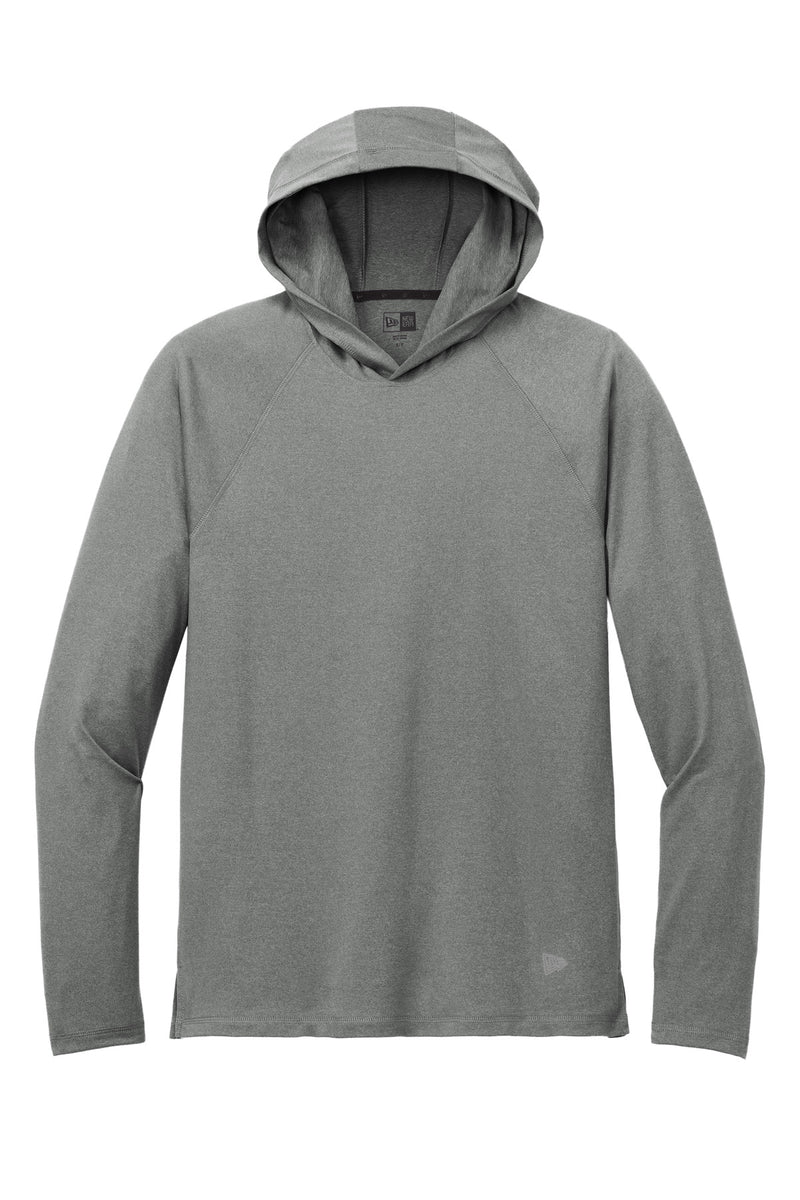 New Era Power Long Sleeve Hoodie - Shadow Grey Heather
