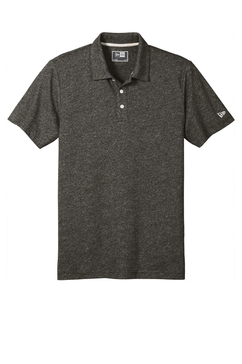 New Era  Slub Twist Polo - Black Twist