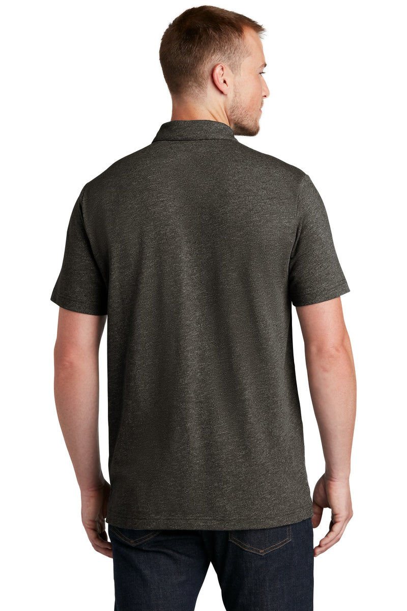 New Era  Slub Twist Polo - Black Twist