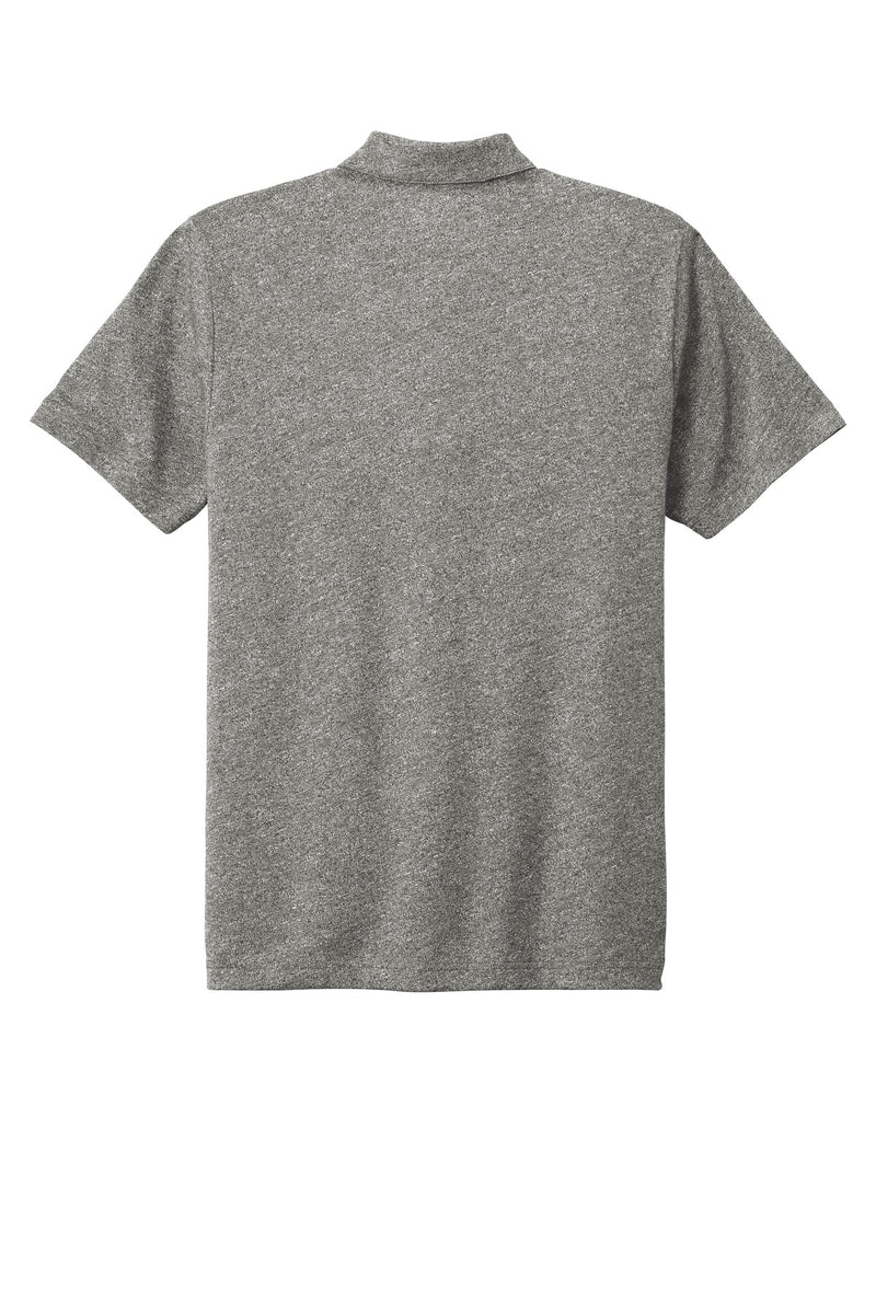 New Era  Slub Twist Polo - Shadow Grey Twist