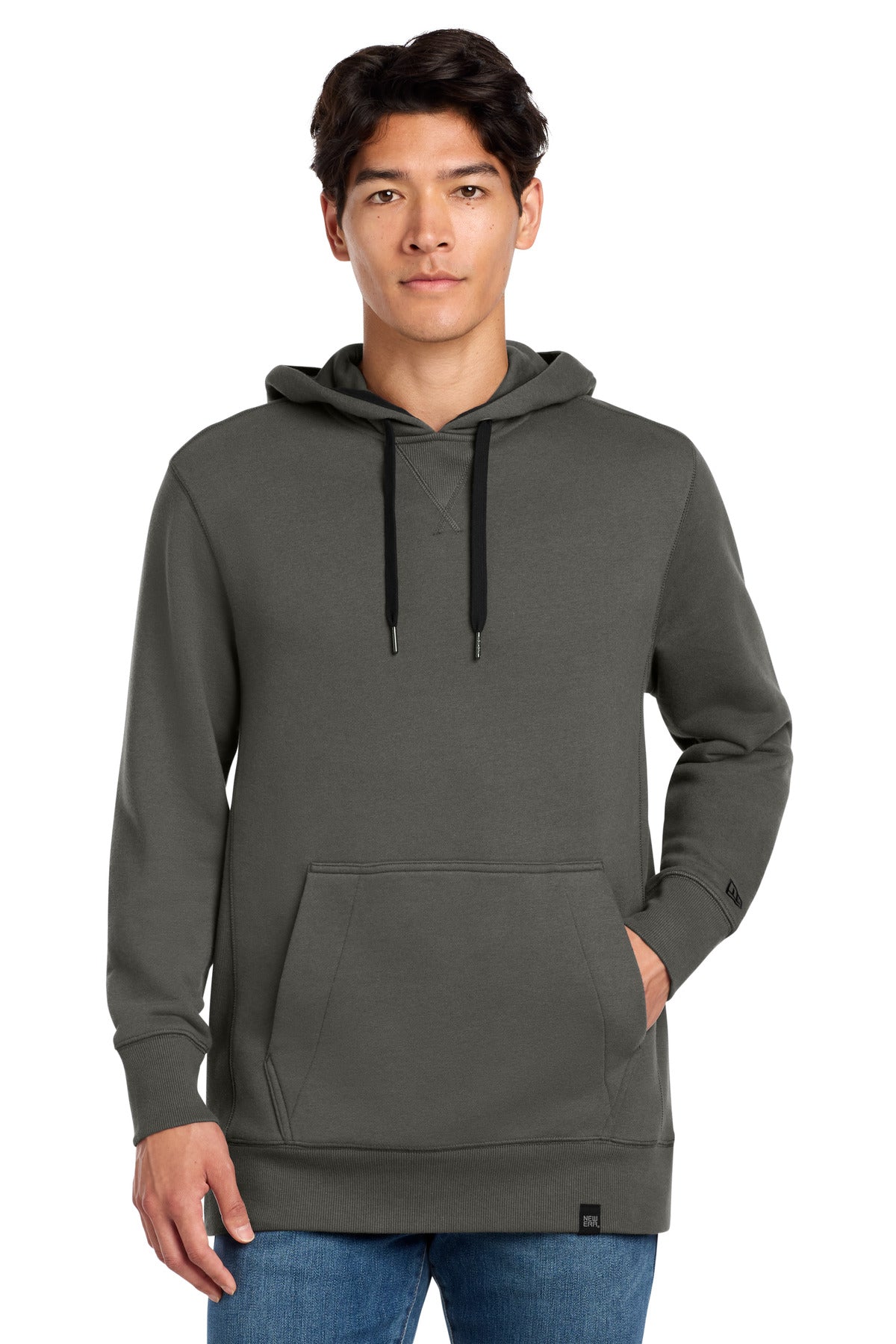 New Era  French Terry Pullover Hoodie - Graphite