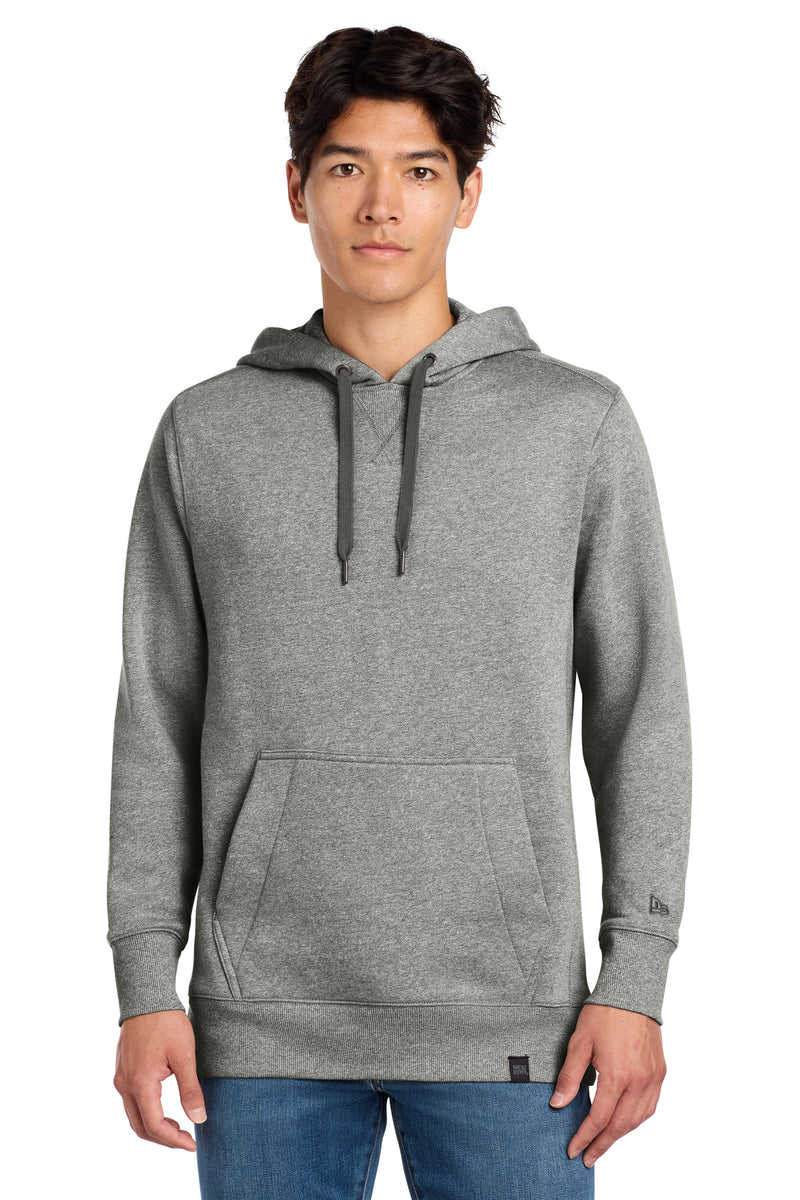 New Era  French Terry Pullover Hoodie - Light Graphite Twist