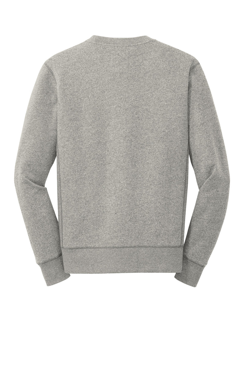 New Era  French Terry Crew - Light Graphite Twist