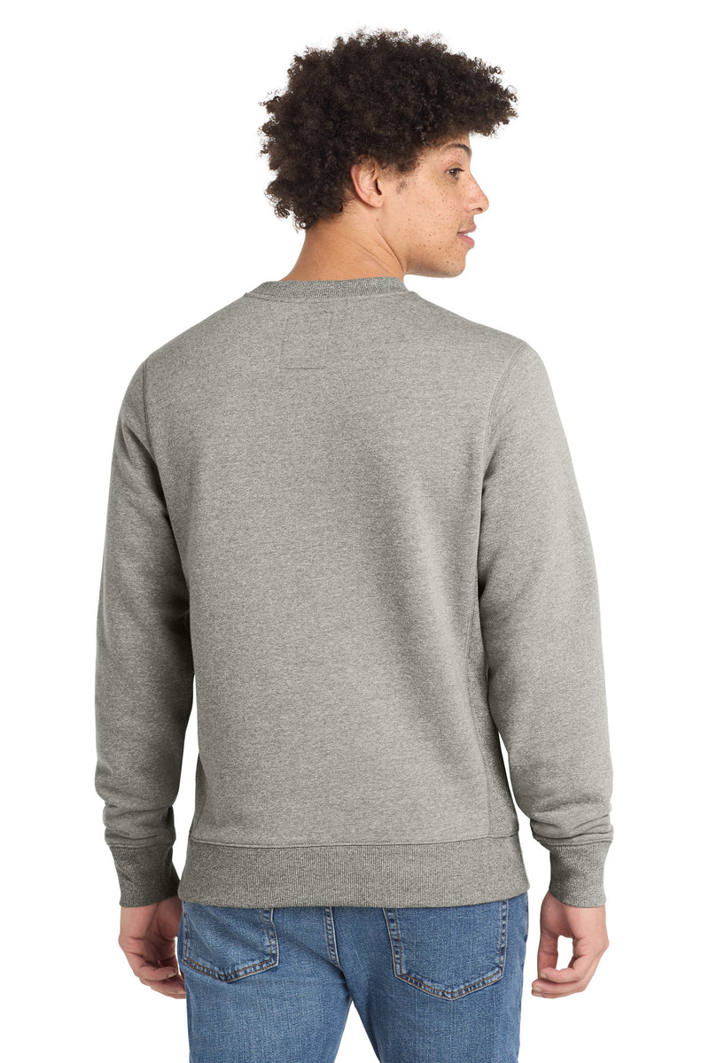 New Era  French Terry Crew - Light Graphite Twist
