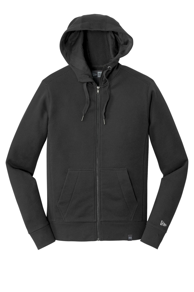 New Era  French Terry Full-Zip Hoodie - Black