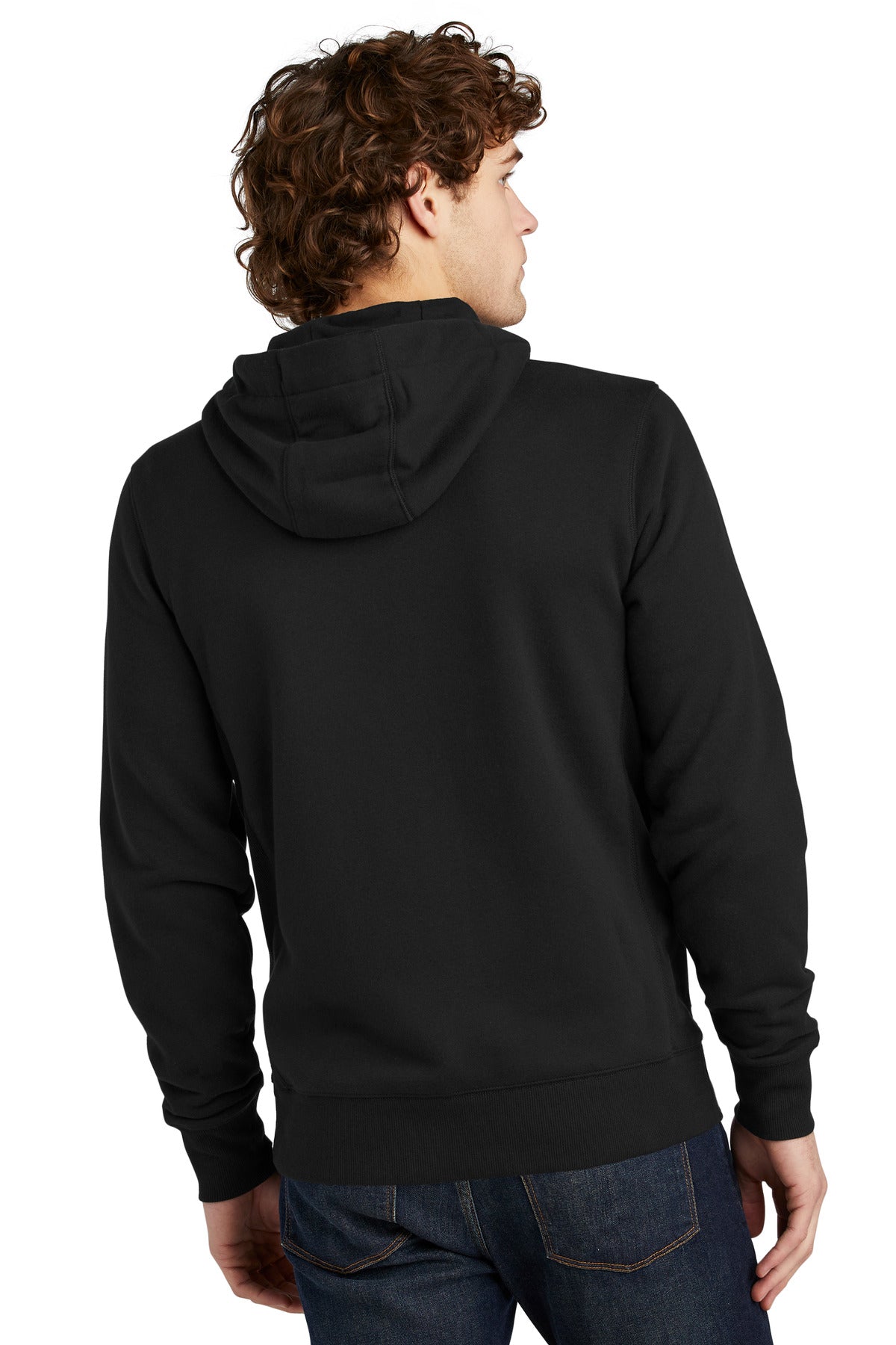 New Era  French Terry Full-Zip Hoodie - Black