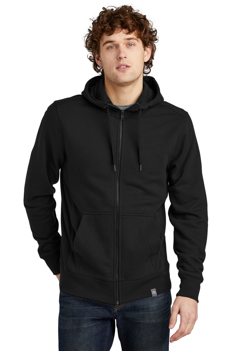 New Era  French Terry Full-Zip Hoodie - Black