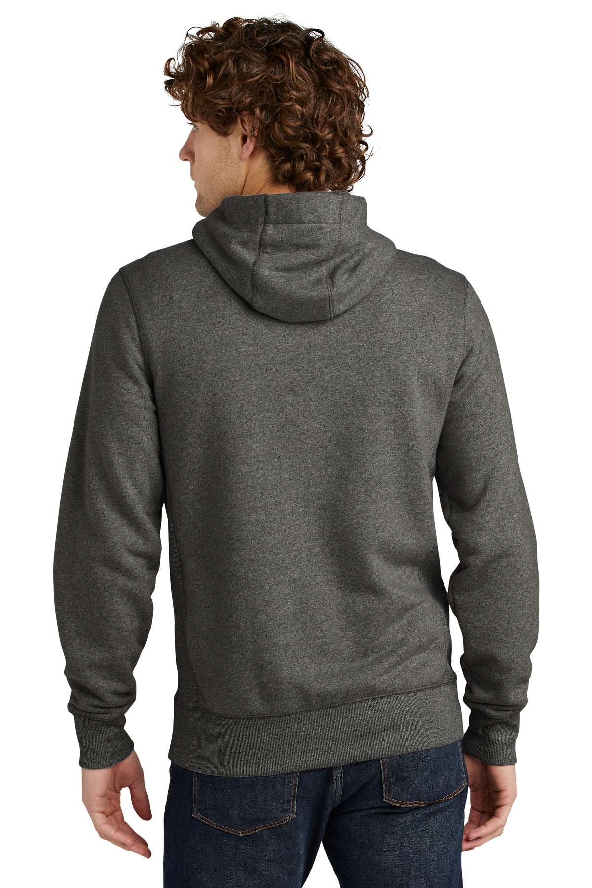 New Era  French Terry Full-Zip Hoodie - Black Twist