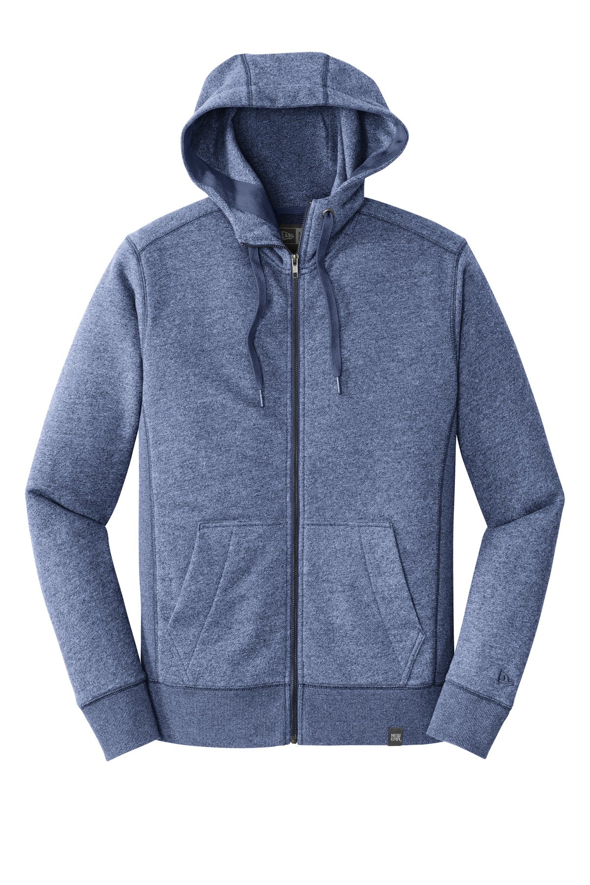 New Era  French Terry Full-Zip Hoodie - Dark Royal Twist