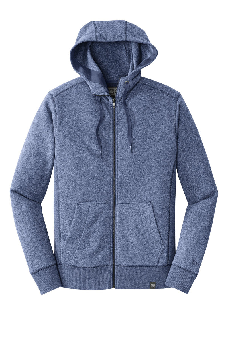 New Era  French Terry Full-Zip Hoodie - Dark Royal Twist