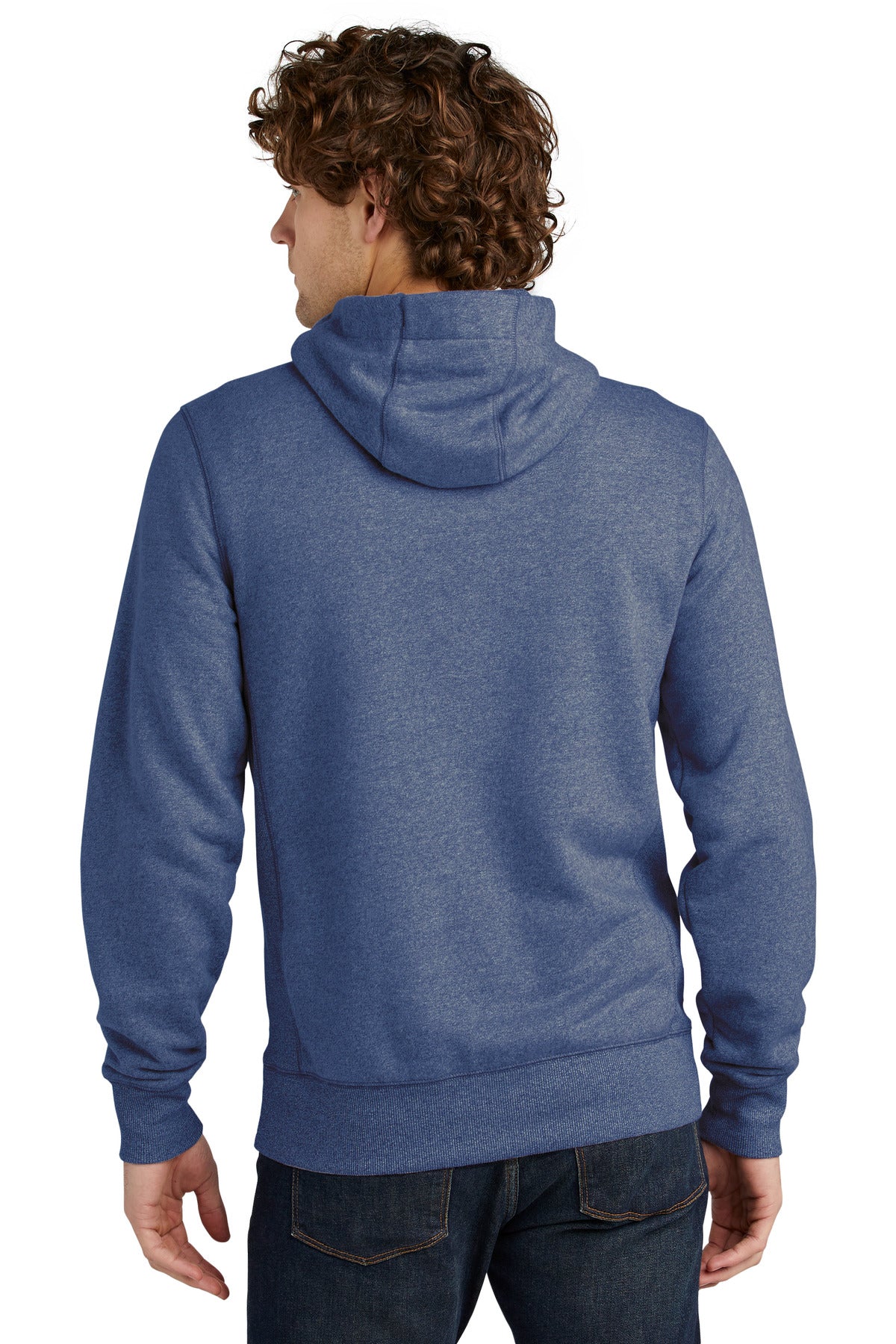 New Era  French Terry Full-Zip Hoodie - Dark Royal Twist