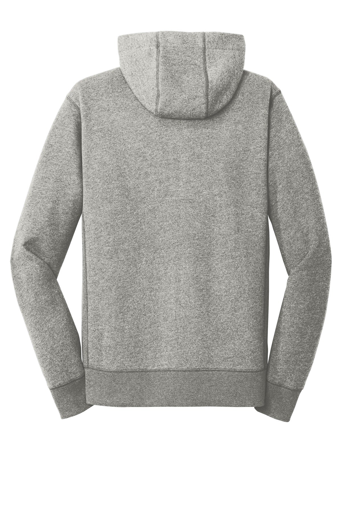 New Era  French Terry Full-Zip Hoodie - Light Graphite Twist