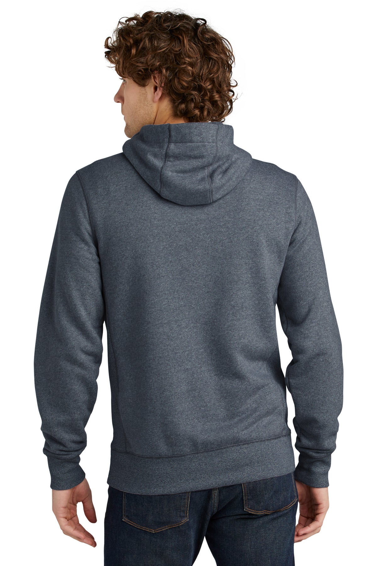 New Era  French Terry Full-Zip Hoodie - True Navy Twist