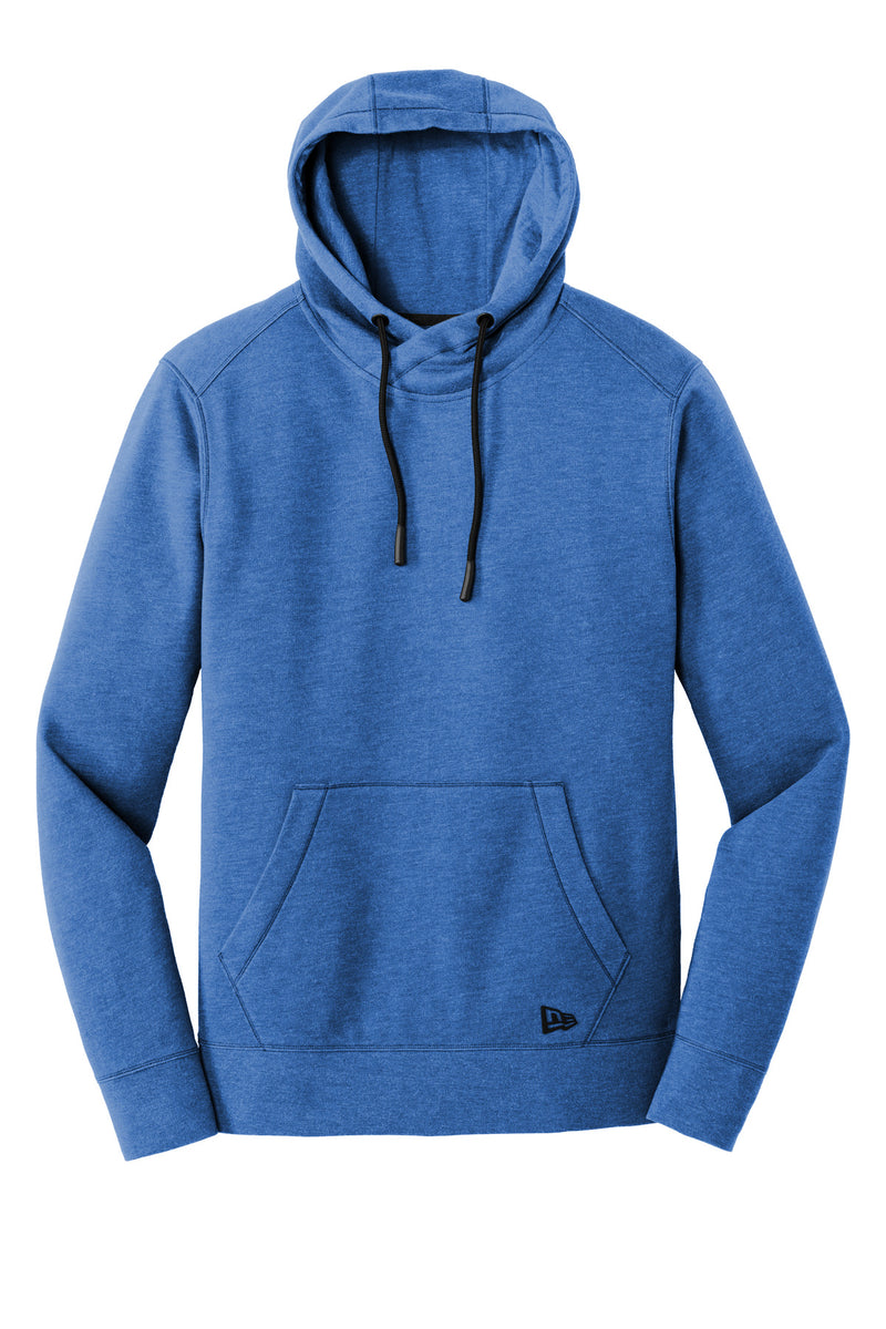 New Era  Tri-Blend Fleece Pullover Hoodie - Royal Heather
