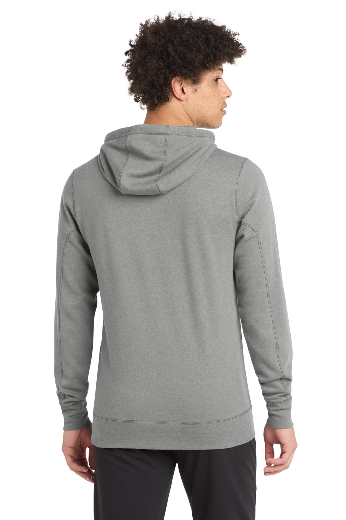 New Era  Tri-Blend Fleece Pullover Hoodie - Shadow Grey Heather