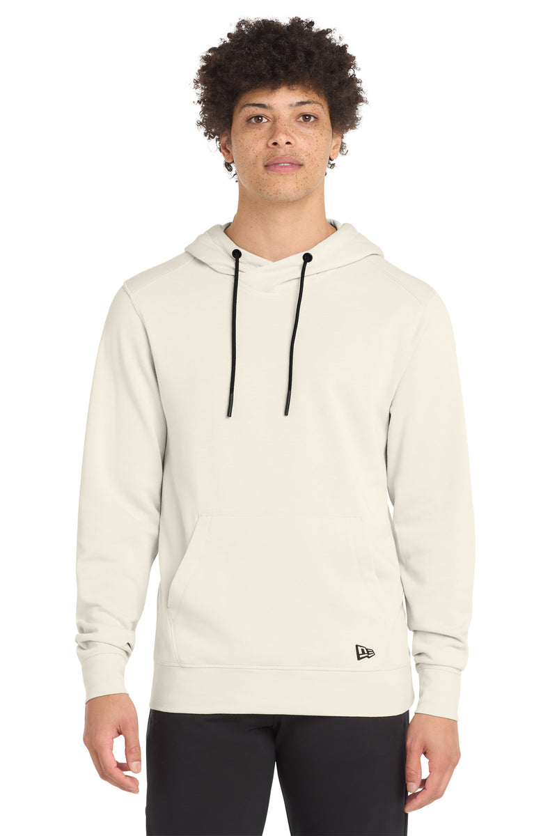 New Era  Tri-Blend Fleece Pullover Hoodie - Soft Beige