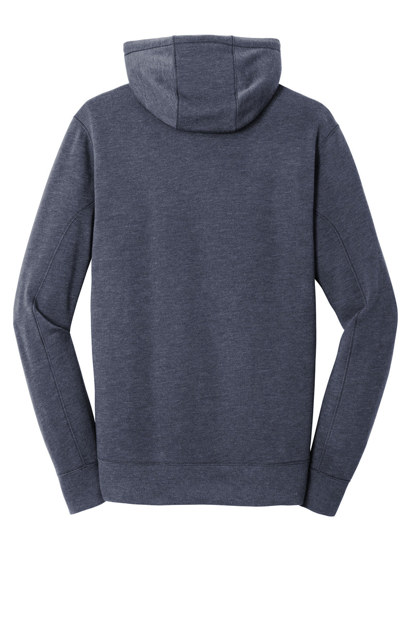New Era  Tri-Blend Fleece Pullover Hoodie - True Navy Heather