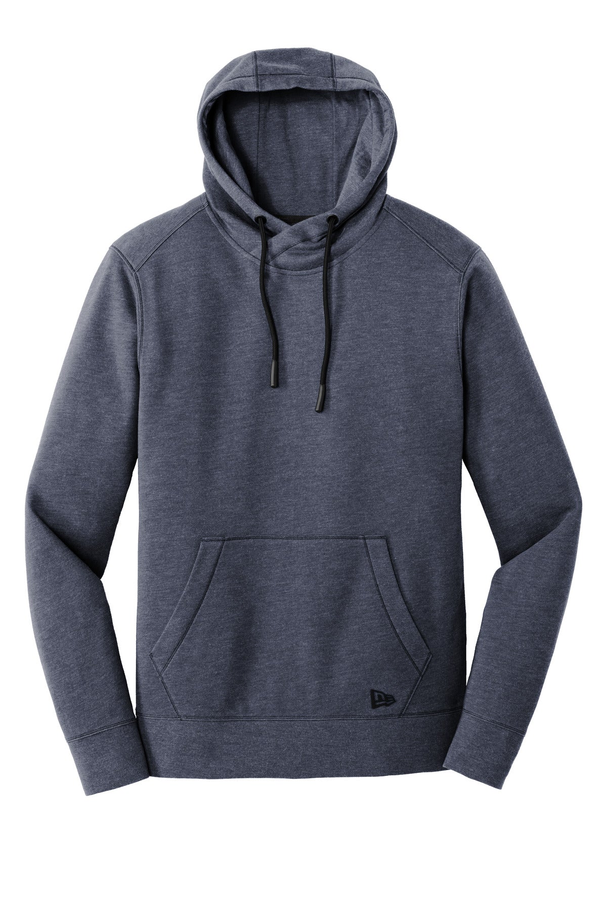 New Era  Tri-Blend Fleece Pullover Hoodie - True Navy Heather