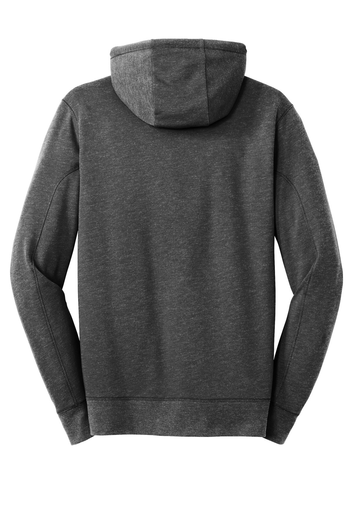 New Era  Tri-Blend Fleece Full-Zip Hoodie - Black Heather