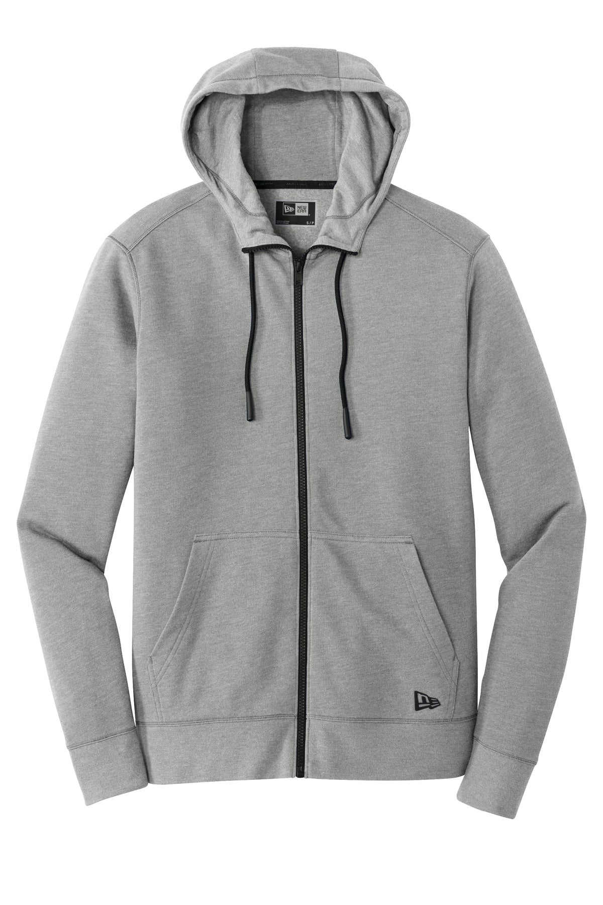 New Era  Tri-Blend Fleece Full-Zip Hoodie - Shadow Grey Heather