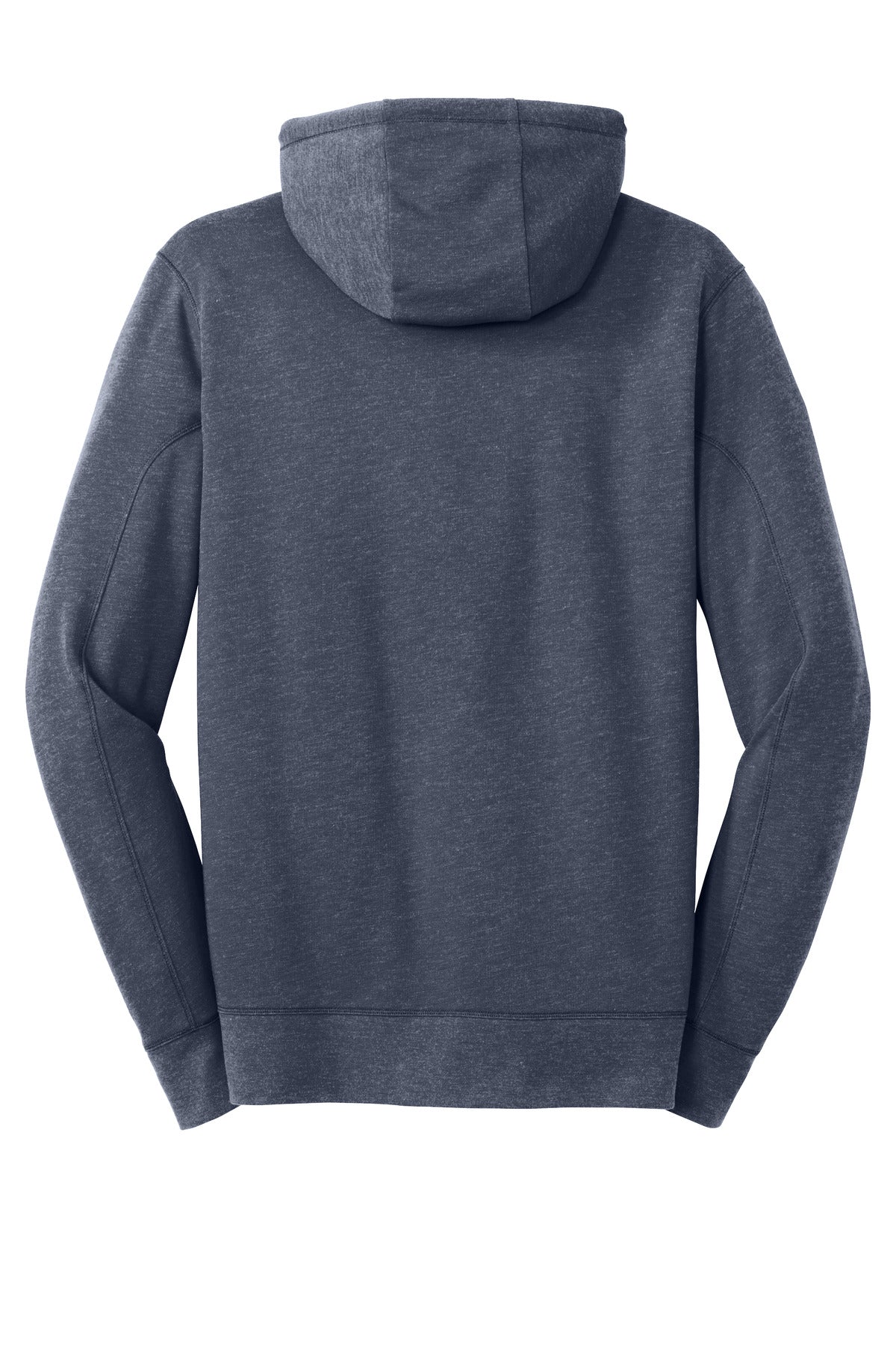 New Era  Tri-Blend Fleece Full-Zip Hoodie - True Navy Heather