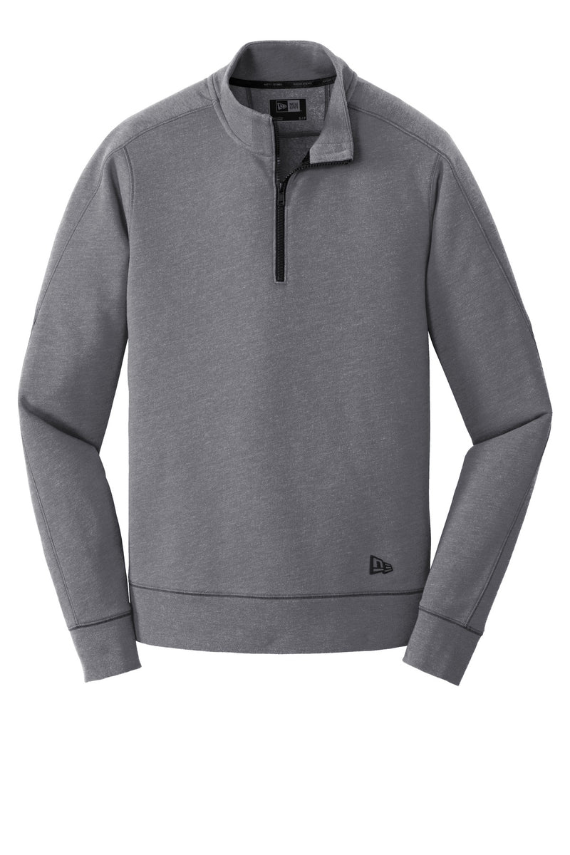 New Era  Tri-Blend Fleece 1/4-Zip Pullover - Shadow Grey Heather