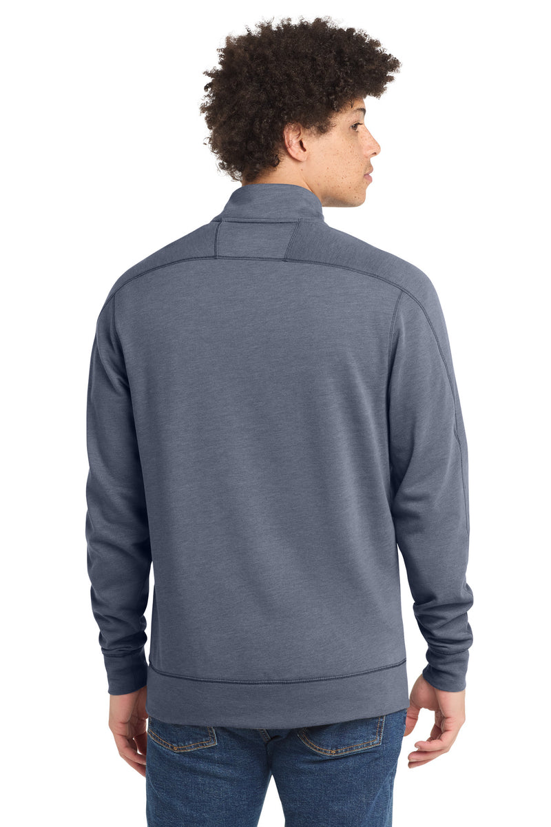 New Era  Tri-Blend Fleece 1/4-Zip Pullover - True Navy Heather