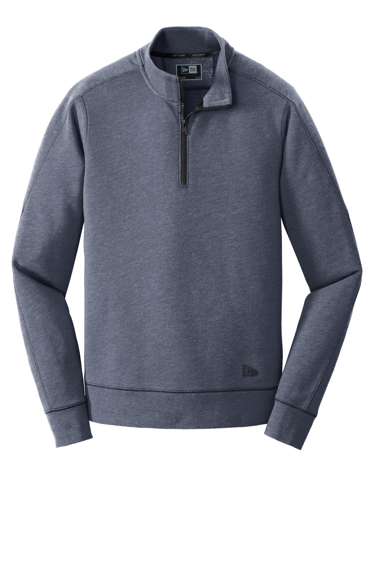 New Era  Tri-Blend Fleece 1/4-Zip Pullover - True Navy Heather