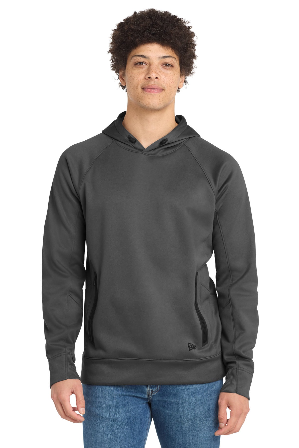 New Era  Venue Fleece Pullover Hoodie - Graphite