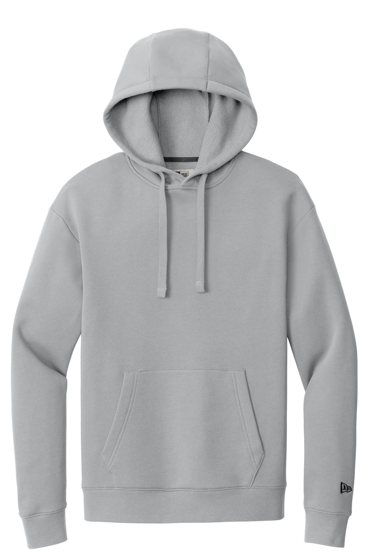 New Era Heritage Fleece Pullover Hoodie - Rainstorm Grey