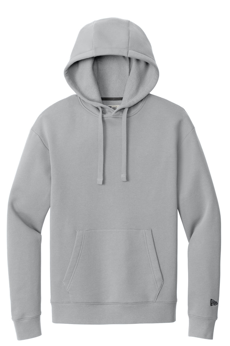New Era Heritage Fleece Pullover Hoodie - Rainstorm Grey