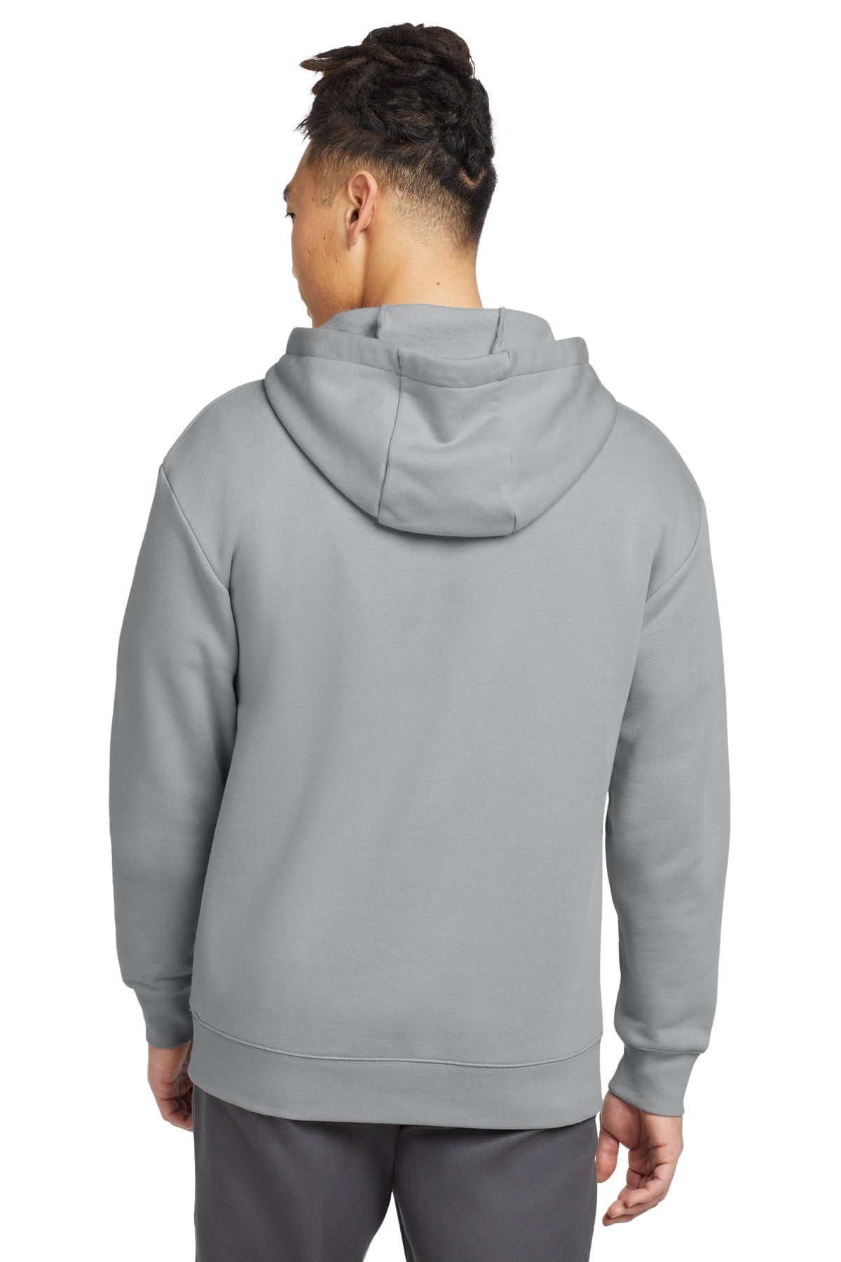 New Era Heritage Fleece Pullover Hoodie - Rainstorm Grey