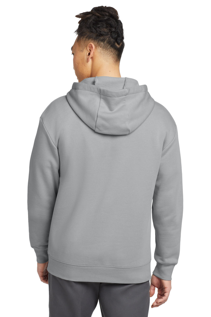 New Era Heritage Fleece Pullover Hoodie - Rainstorm Grey