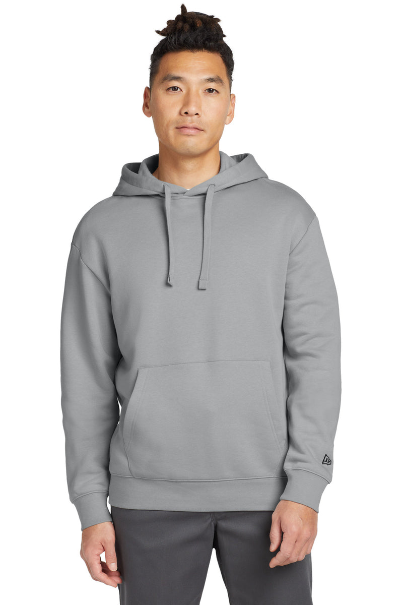 New Era Heritage Fleece Pullover Hoodie - Rainstorm Grey