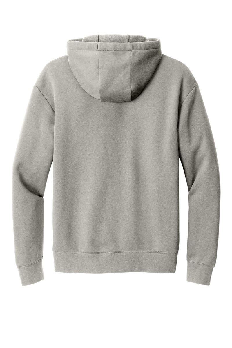 New Era Heritage Fleece Full-Zip Hoodie - Rainstorm Grey