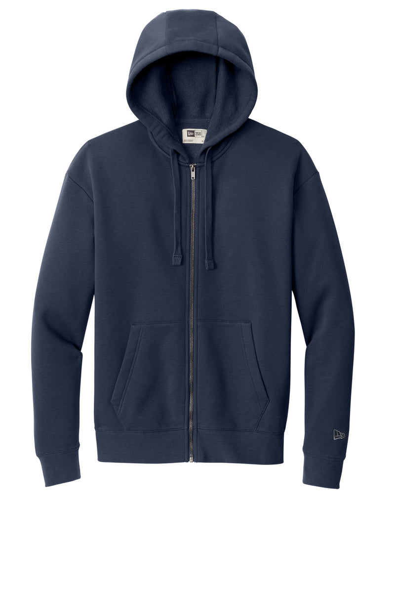 New Era Heritage Fleece Full-Zip Hoodie - True Navy