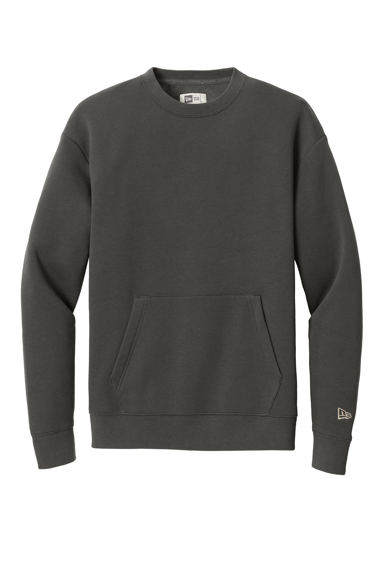 New Era Heritage Fleece Pocket Crew - Graphite
