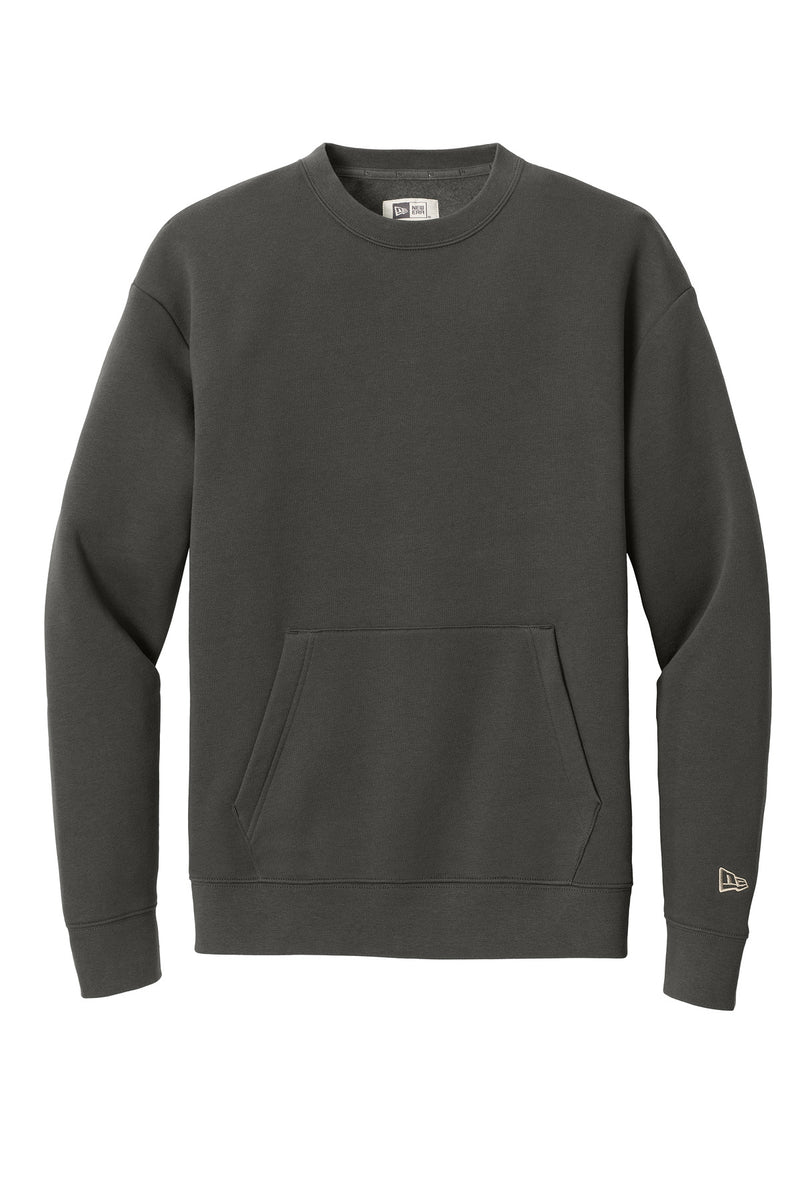 New Era Heritage Fleece Pocket Crew - Graphite
