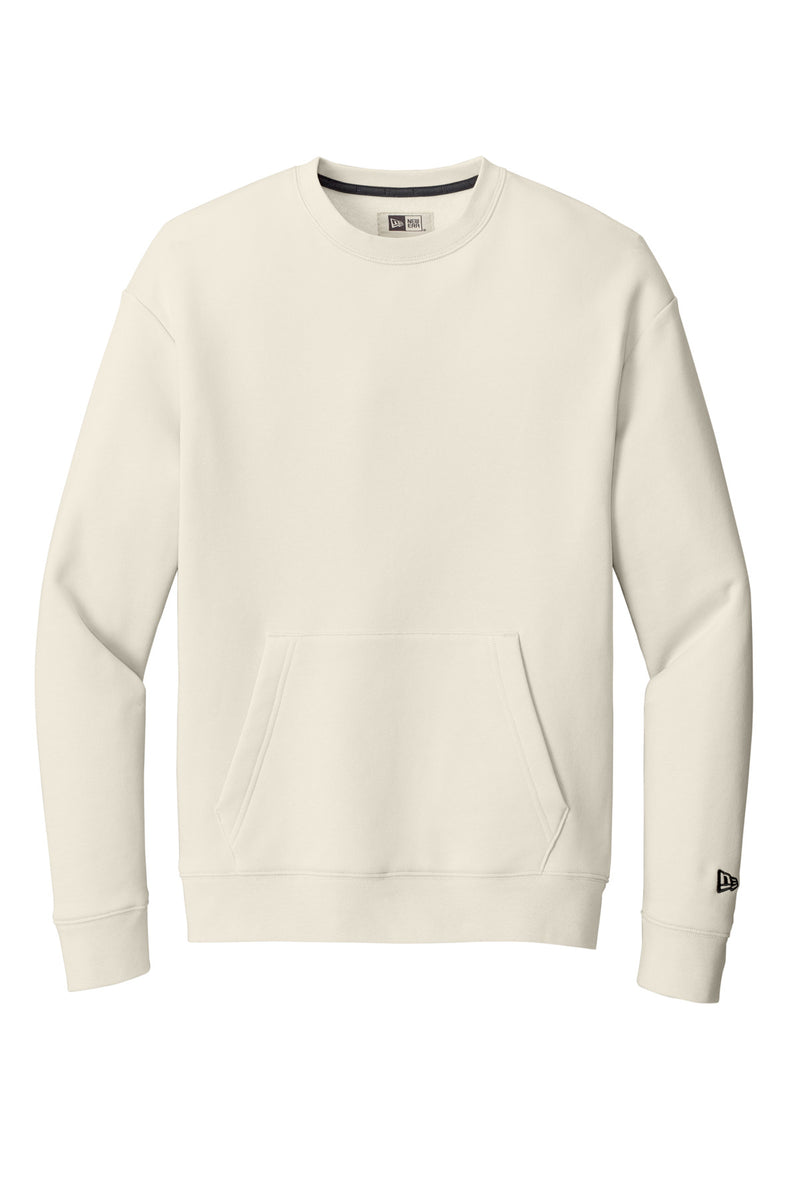 New Era Heritage Fleece Pocket Crew - Soft Beige