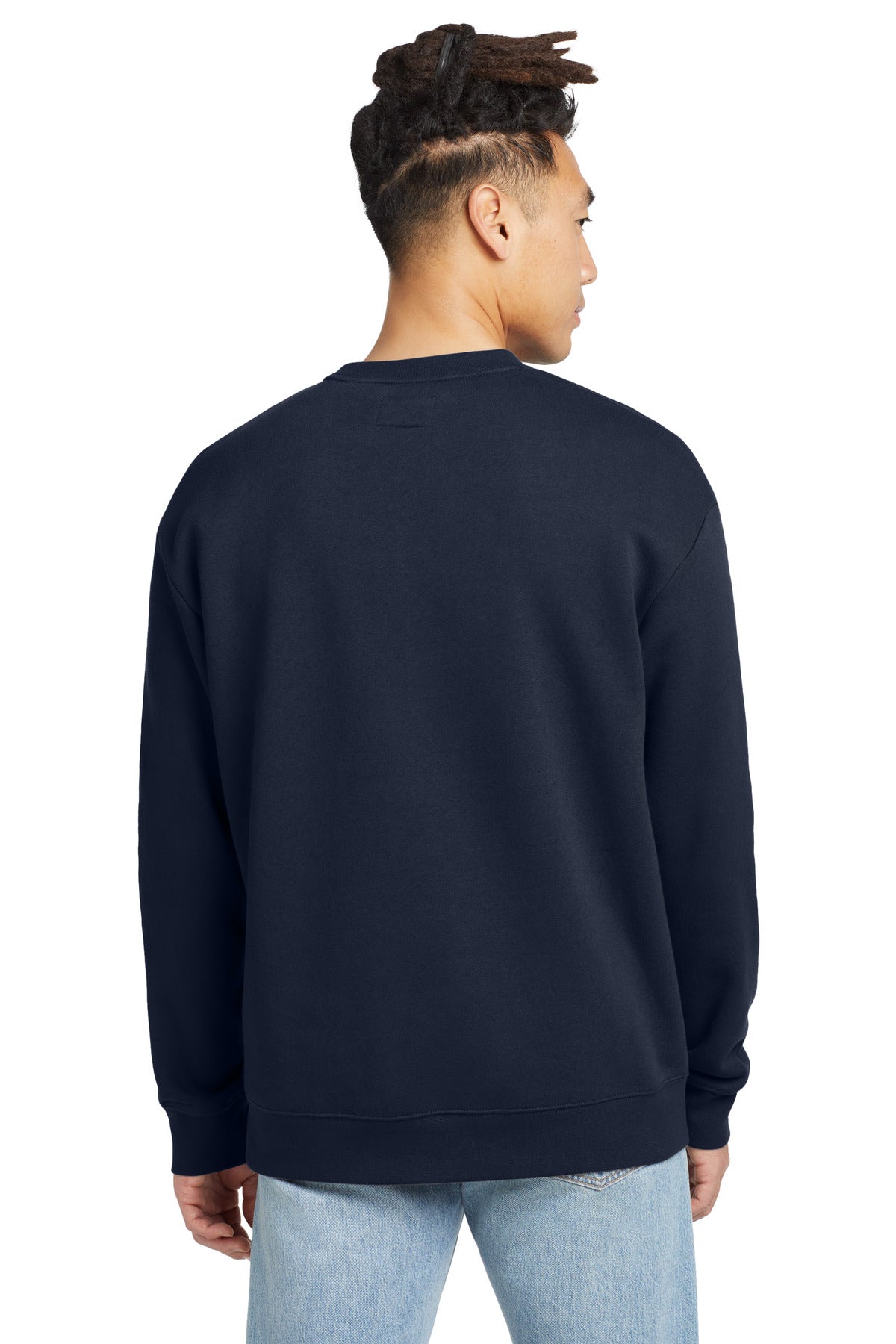 New Era Heritage Fleece Pocket Crew - True Navy