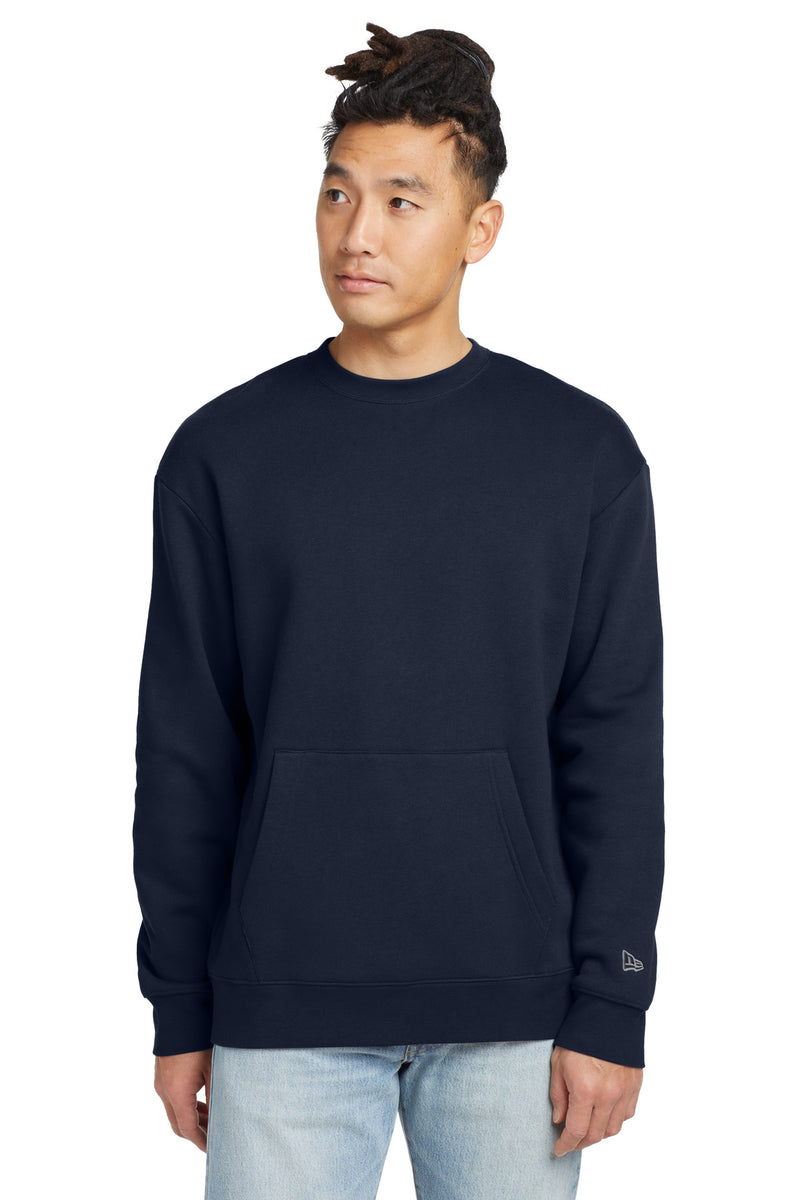 New Era Heritage Fleece Pocket Crew - True Navy