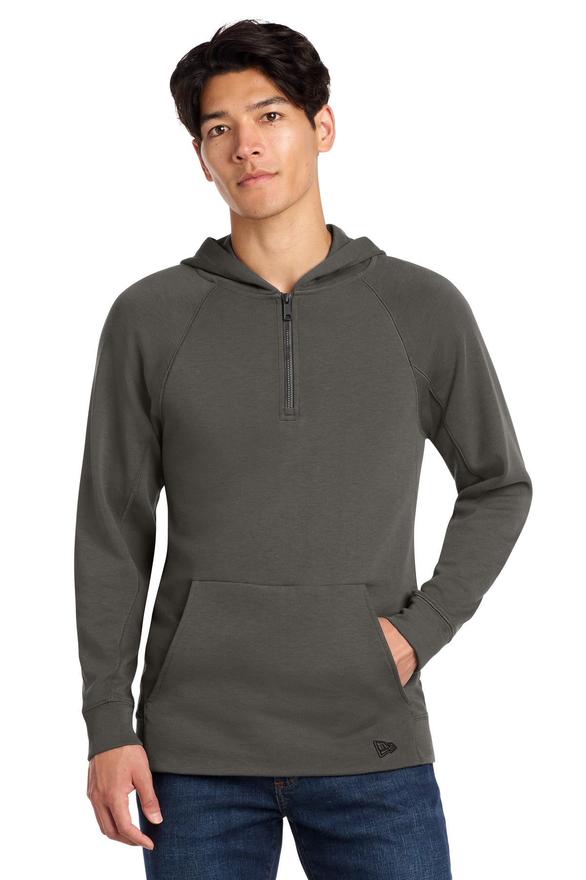New Era STS 1/4-Zip Hoodie - Graphite