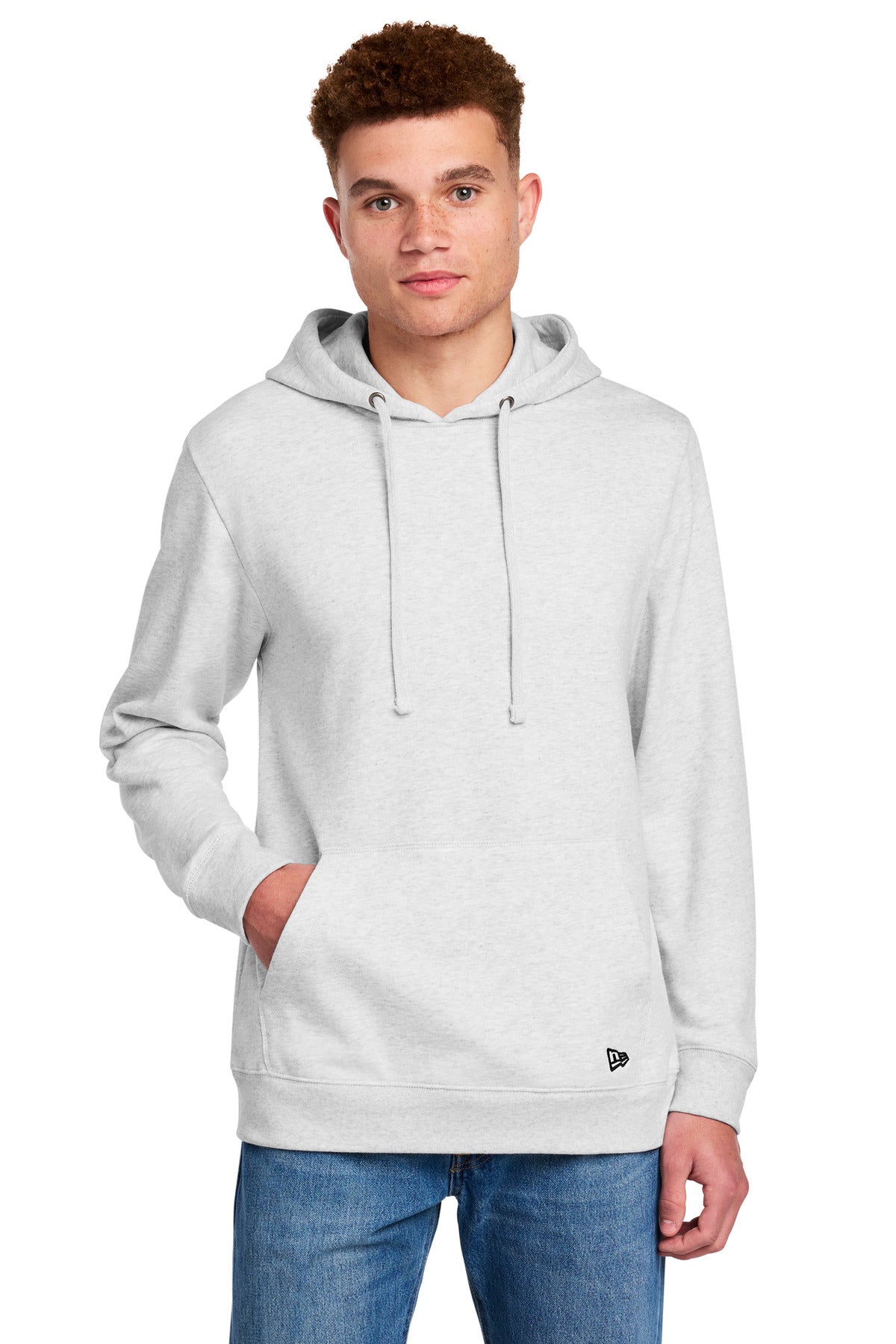 New Era Comeback Fleece Pullover Hoodie - Ash