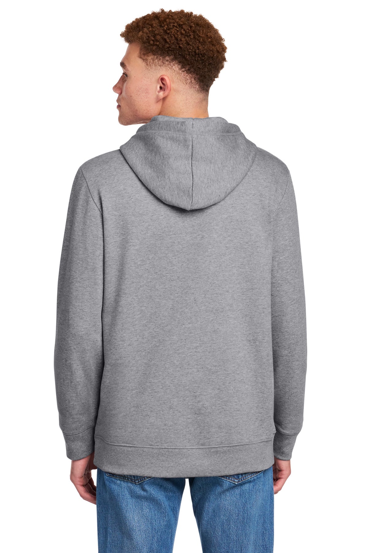 New Era Comeback Fleece Pullover Hoodie - Athletic Heather