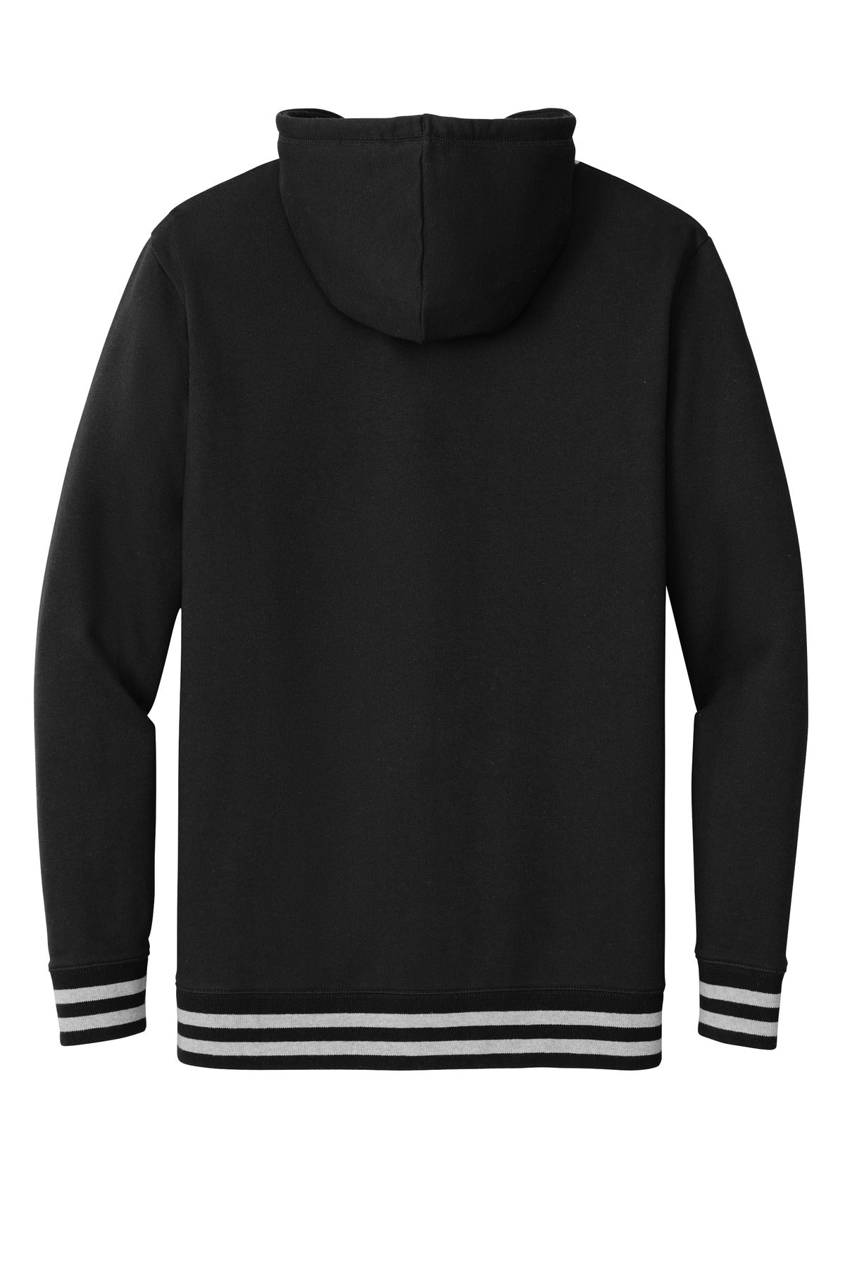 New Era Comeback Fleece Pullover Hoodie - Black/ Athletic Heather