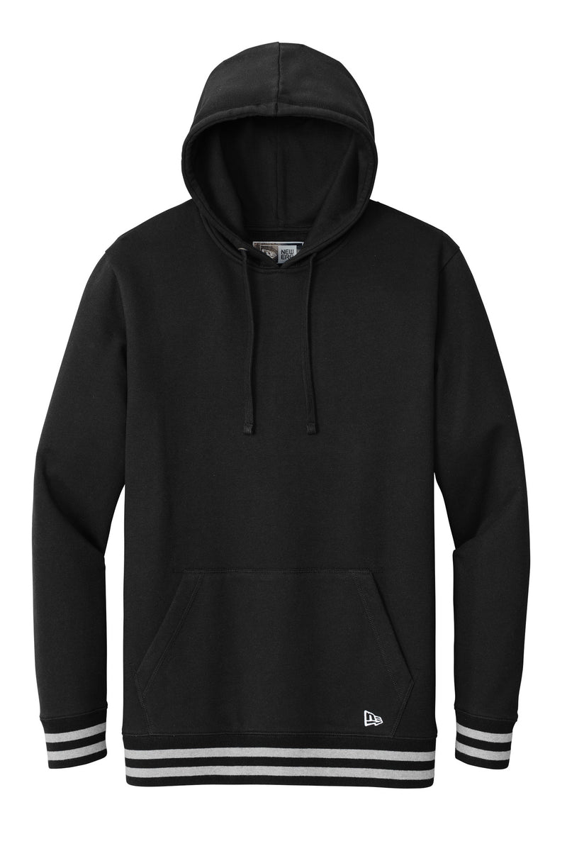 New Era Comeback Fleece Pullover Hoodie - Black/ Athletic Heather