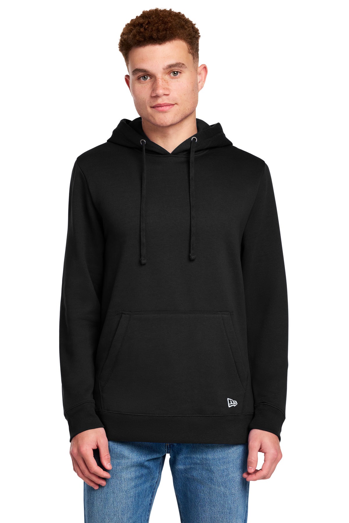 New Era Comeback Fleece Pullover Hoodie - Black