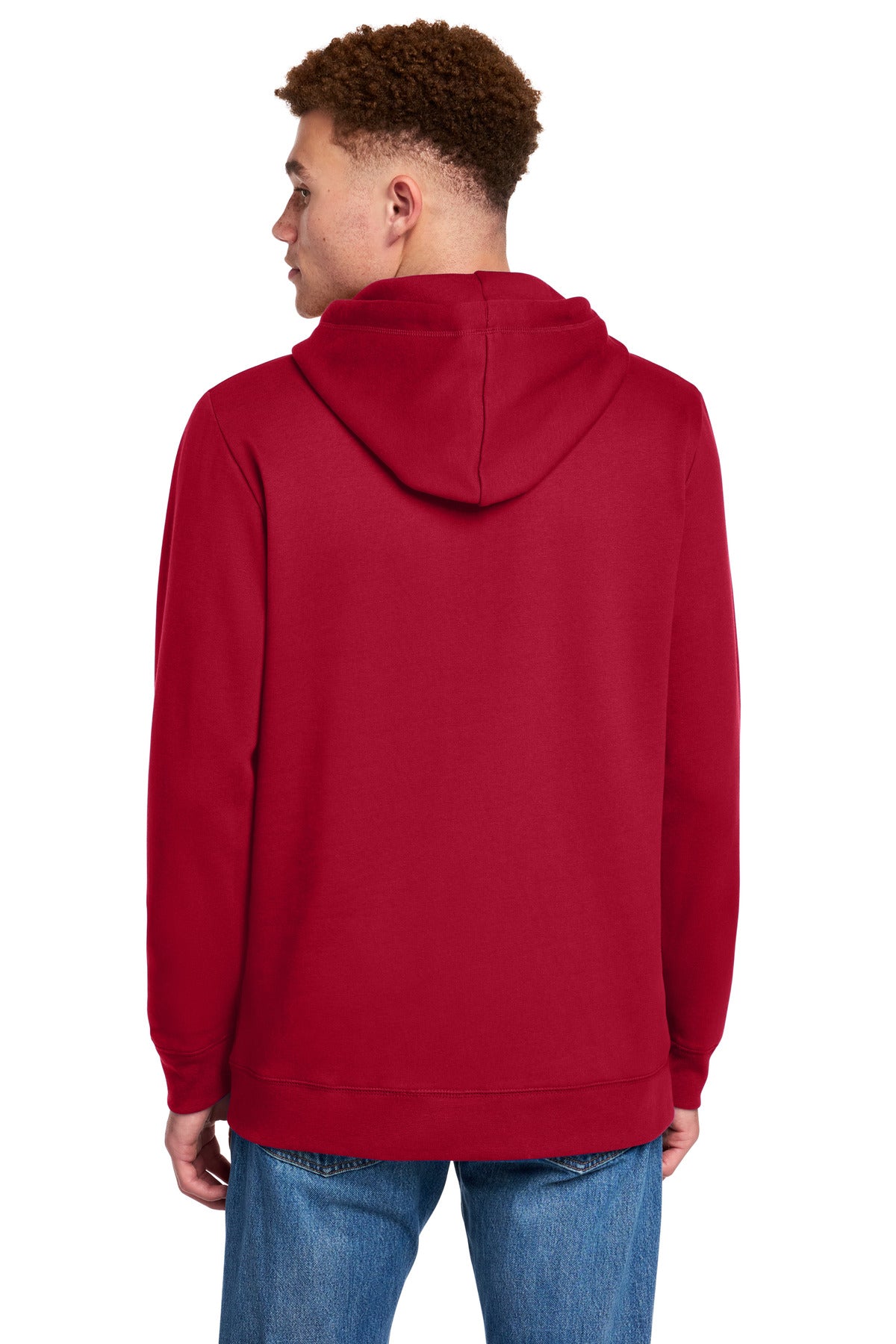 New Era Comeback Fleece Pullover Hoodie - Crimson